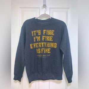 Simply Southern Womens Long Sleeve Sweatshirt